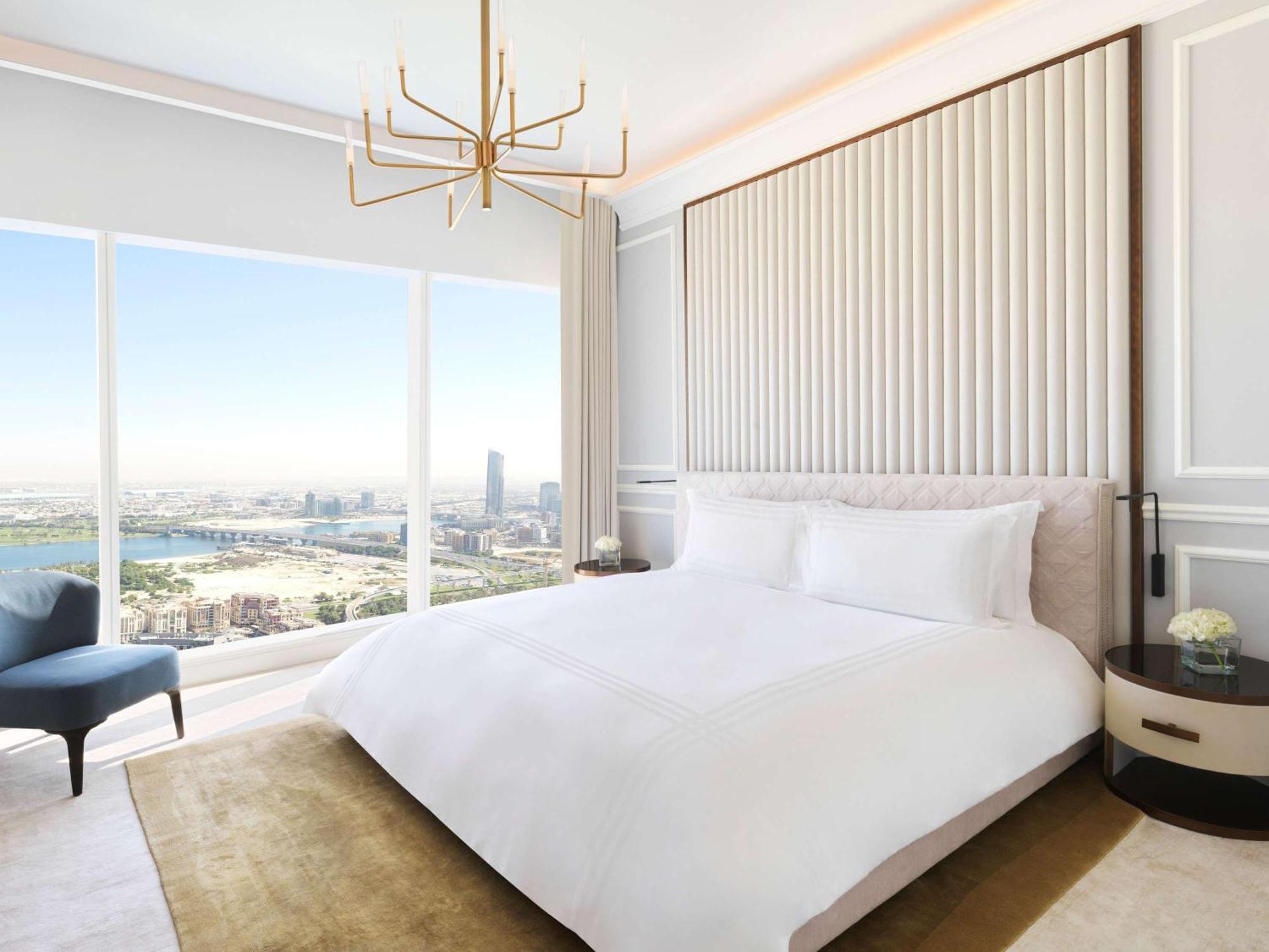 Sofitel Dubai The Obelisk Hotel Exterior photo A bedroom at The Ritz-Carlton, DIFC